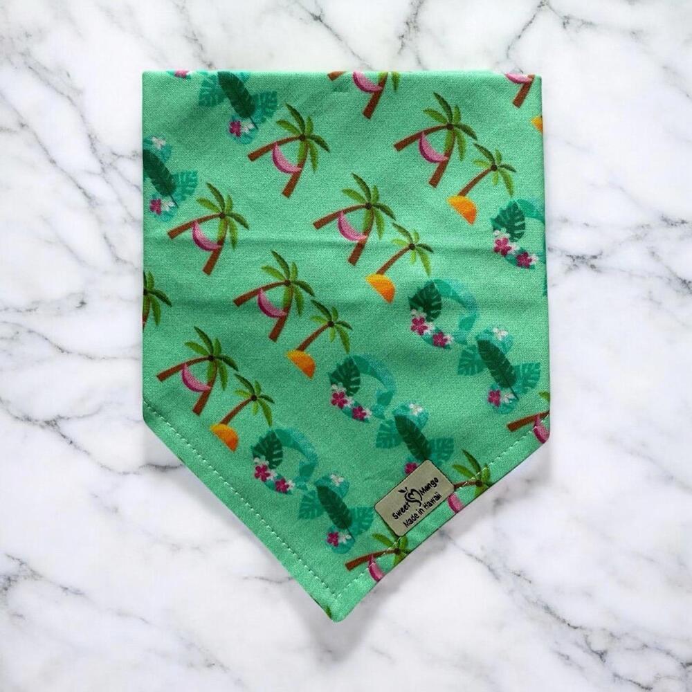 DOG Bandana - Aloha - Size L Large